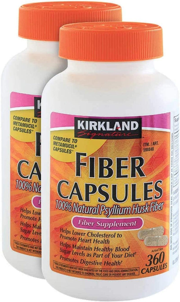 Psyllium Fiber, 720 Capsules