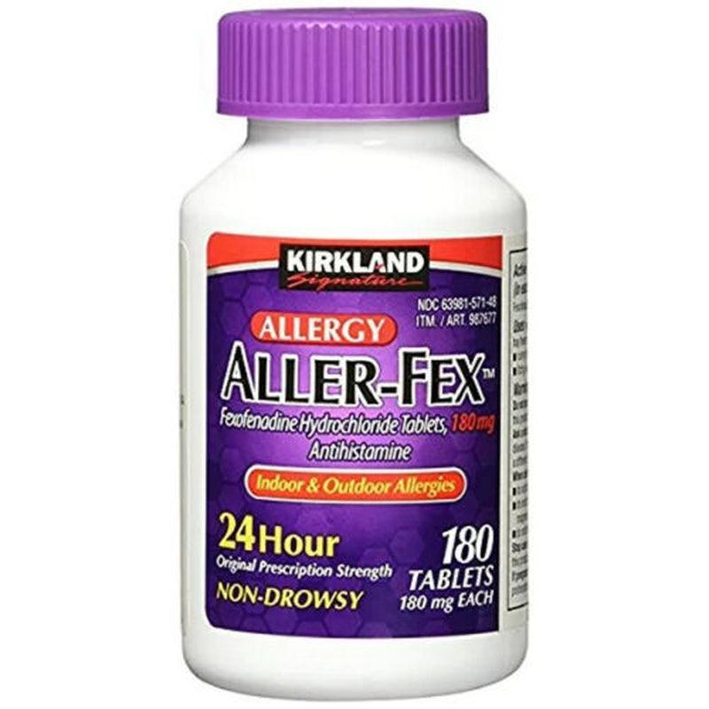 Kirkland Signature Aller-Fex 180 Mg *180 Tablets *Indoor Outdoor Allergy Relief