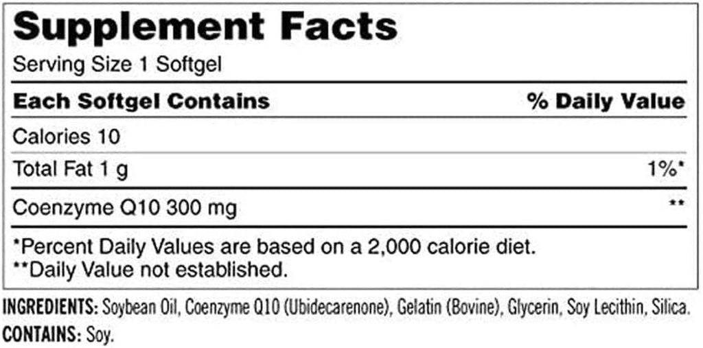 Kirkland Signature Expect More Coq10 300 Mg, 100 Softgels