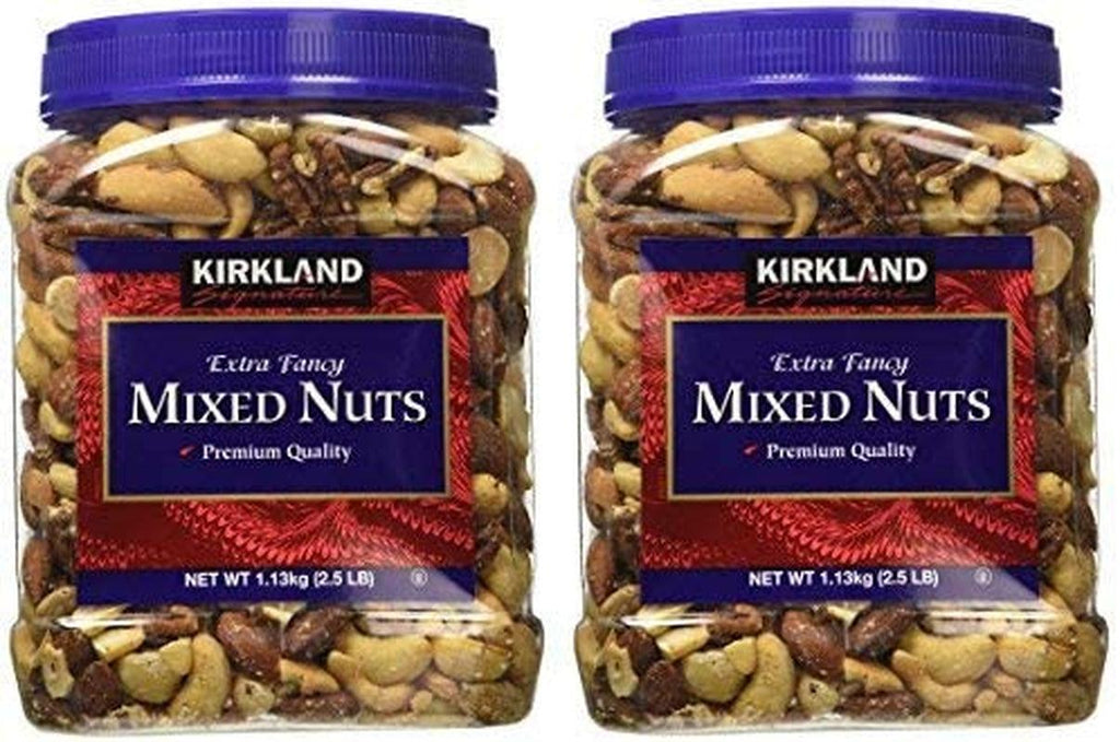 Kirkland Signature Ffwyvn Fancy Mixed Nuts, 40 Ounce (2 Pack)