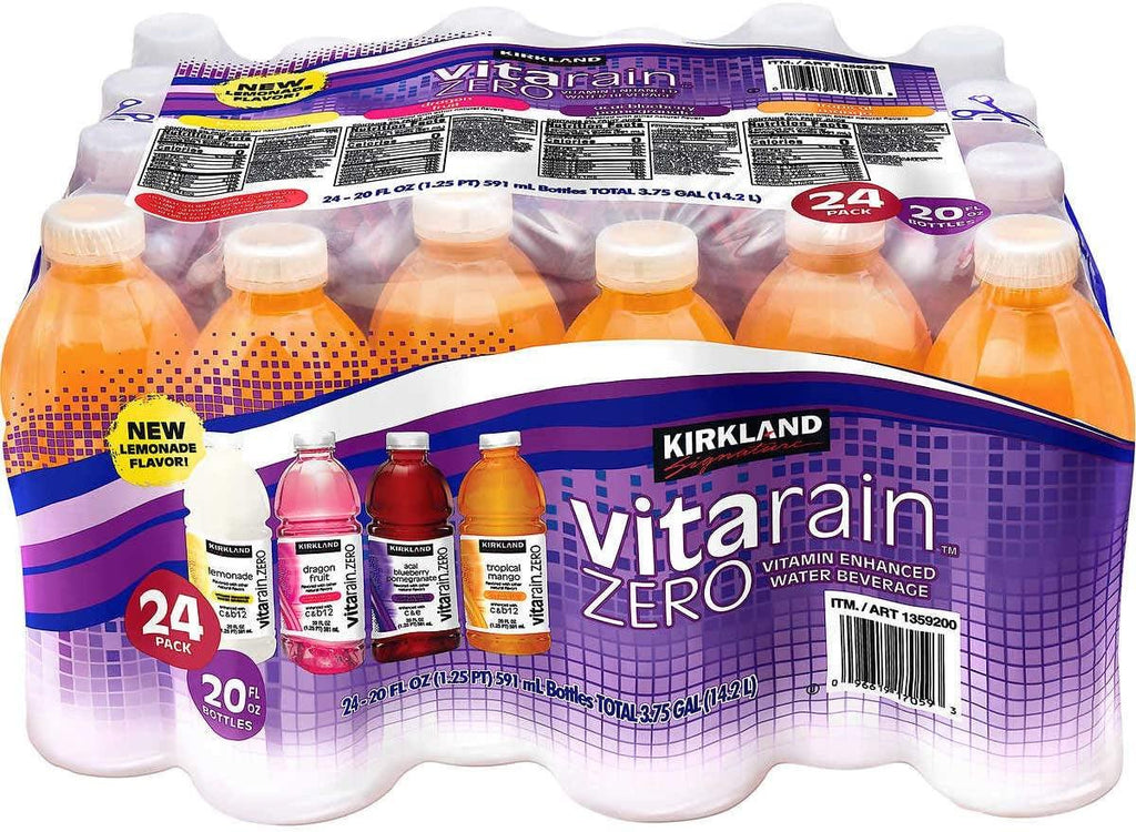 Kirkland Signature Vita Rain Zero, Variety New Flavor