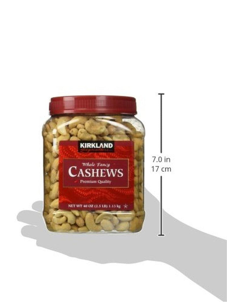 ââ€Ž¢ Whole Cashews 2.5 Lb. Jars, Fancy Grade Mother'S Day Gift, 2.5 Pound (Pack of 2)