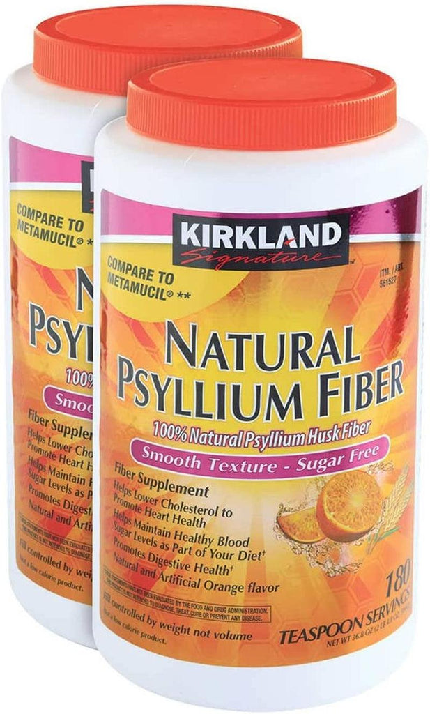 Natural Sugar Free Psyllium Fiber, 360 Doses