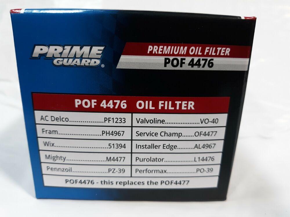 Engine Oil Filter Prime Guard POF4476 Case of 12 - greatparts