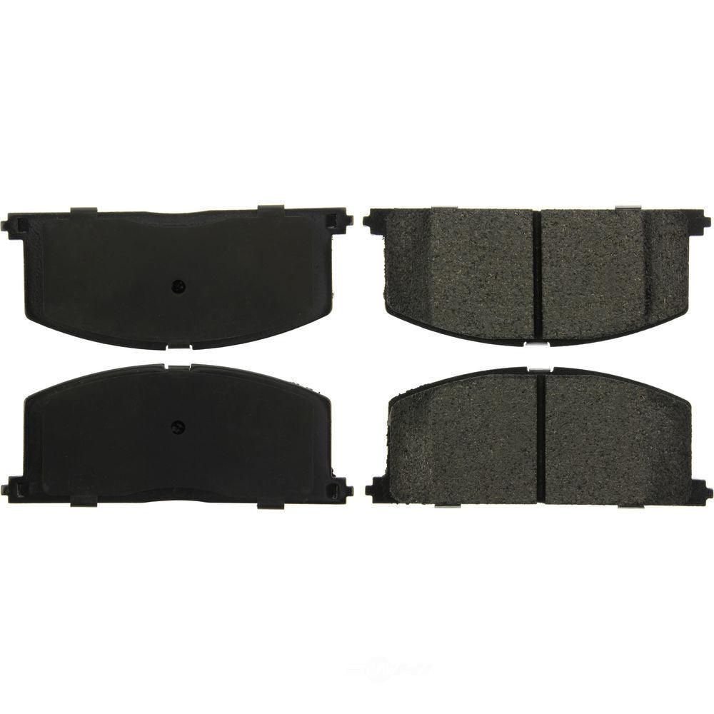 Disc Brake Pad Set-Posi-Quiet Extended Wear Semi-Metallic Front Centric - greatparts