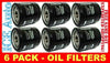 6 PACK Prime Guard POF2222 Engine Oil Filters (Fram Wix ACDelco Hastings) - greatparts