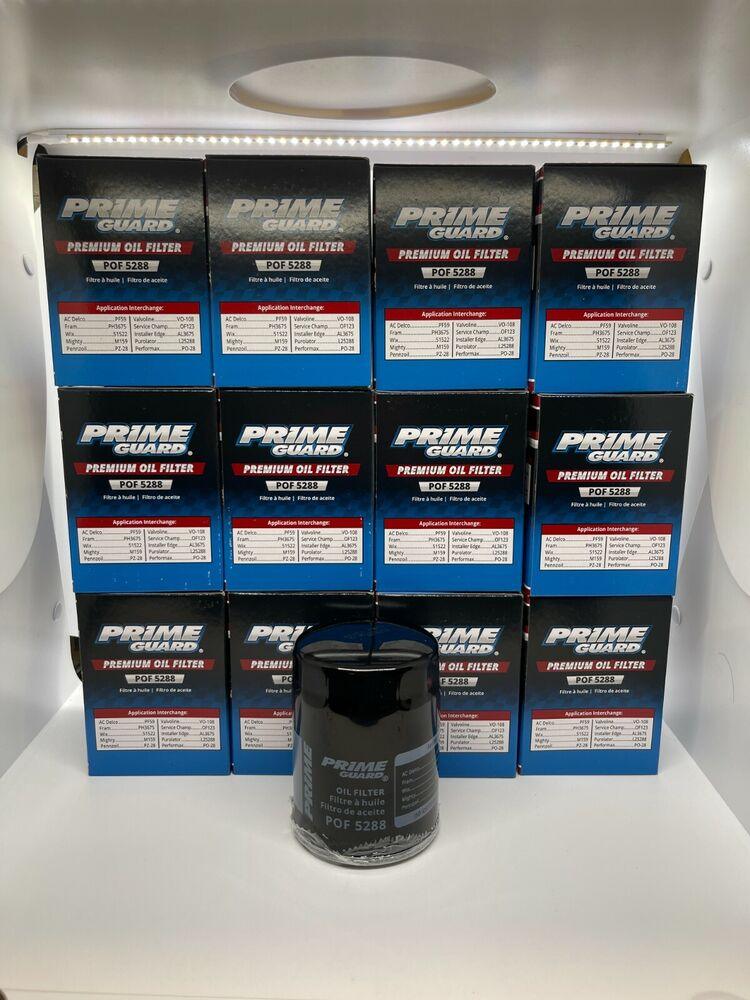 Prime-Guard POF5288 12-PACK Premium Engine OIL FILTERS (Fram-Wix-AC-Delco) / NEW - greatparts