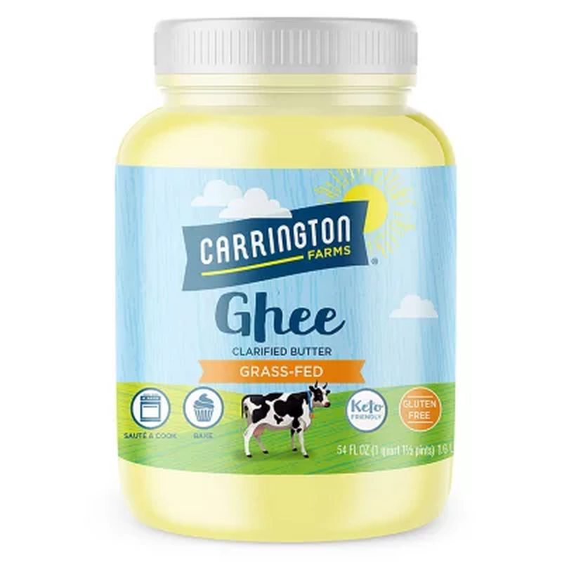 Carrington Farms Ghee 54 oz. | Pure, High-Quality Clarified Butter