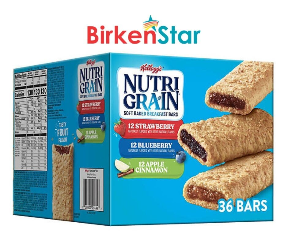 Nutri-Grain Bars Variety Pack (1.3 oz., 36 pk.) Great Price