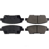 Disc Brake Pad Set-Posi-Quiet Ceramic Rear Centric 105.15510