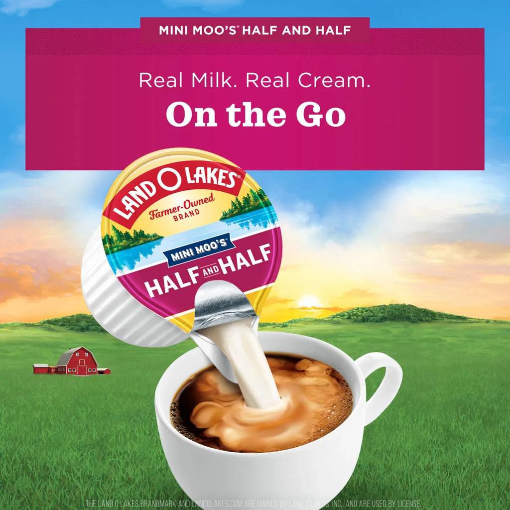 Land O'Lakes Mini Moo's Half and Half (192 ct.) Great Price