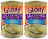 Glory Foods Seasoned Southern Style Country Cabbage 2 Pack