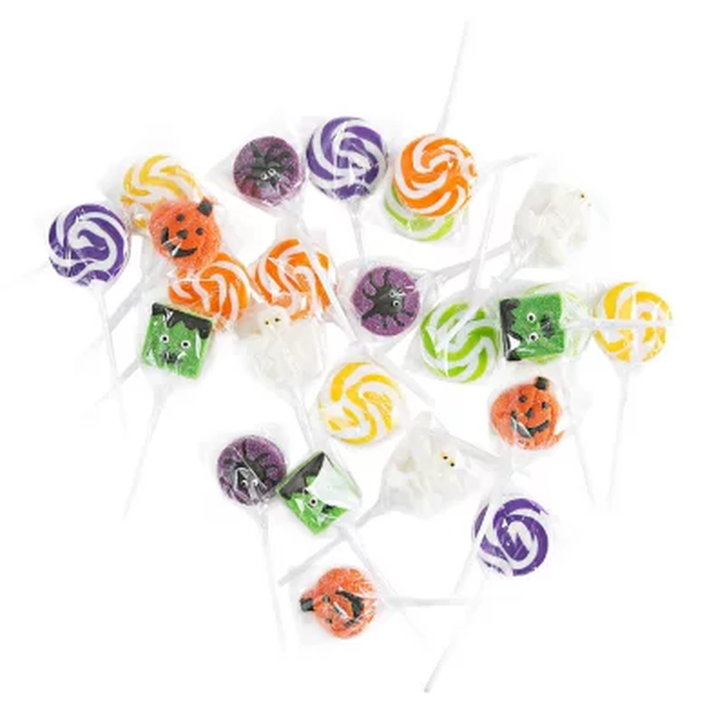 Halloween Jelly & Swirl Pops, 24 Count Pack