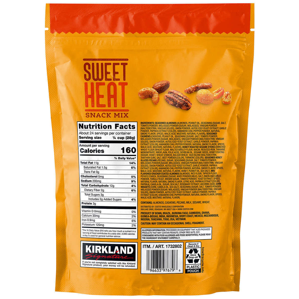 Kirkland Signature Sweet Heat Snack Mix, 24 Ounce