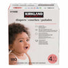 Size 4: 22-37Lbs, 198 Count Kirkland Signature Supreme Diapers