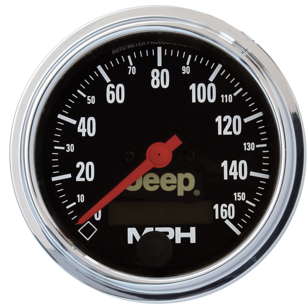 3-3/8 in. SPEEDOMETER 0-160 MPH JEEP