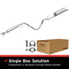 BRExhaust 2005-2007 Saturn Ion L4 2.2L Direct-Fit Replacement Exhaust System