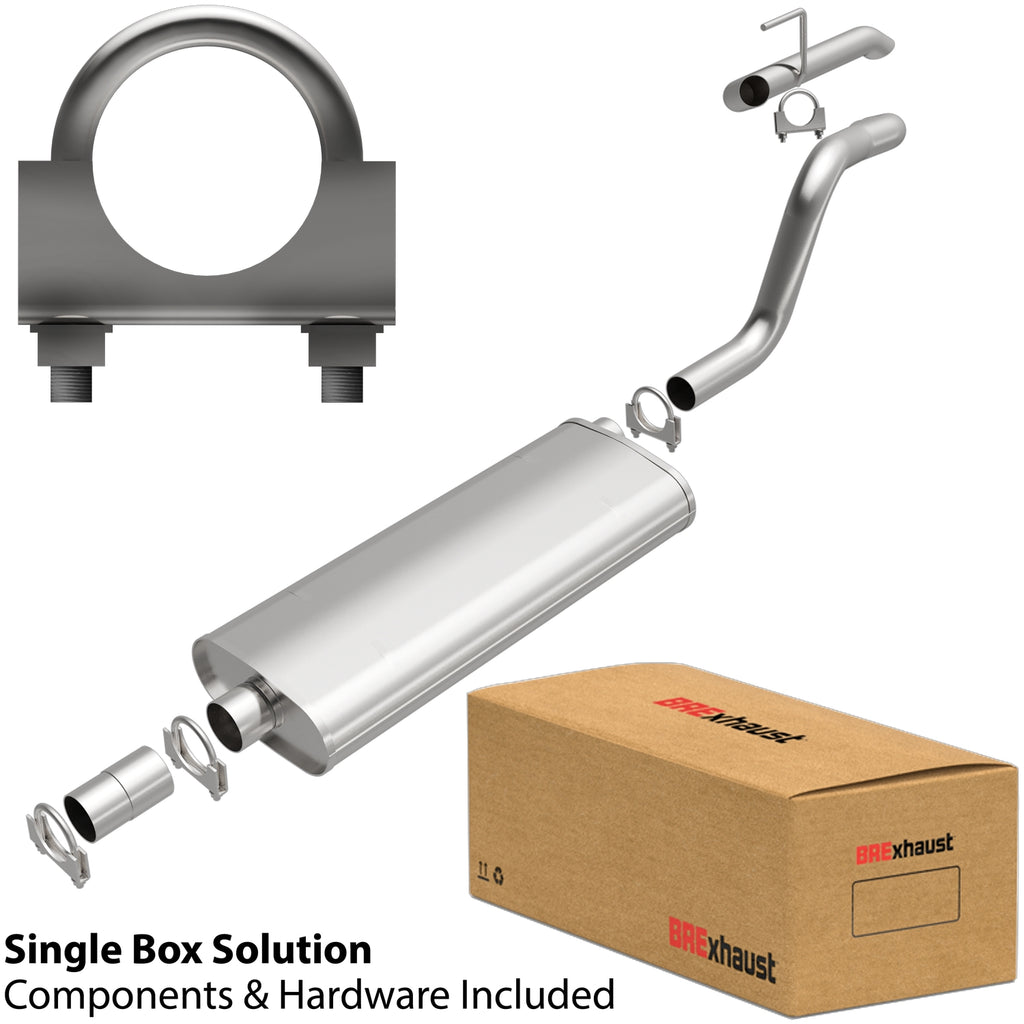 BRExhaust 1999-2004 Jeep Grand Cherokee Direct-Fit Replacement Exhaust System