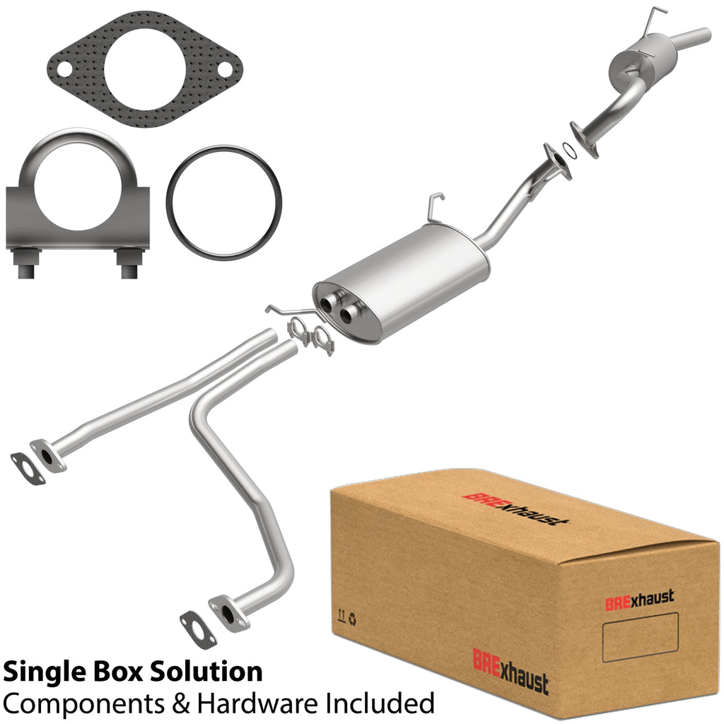 BRExhaust Direct-Fit Replacement Exhaust System 106-0120