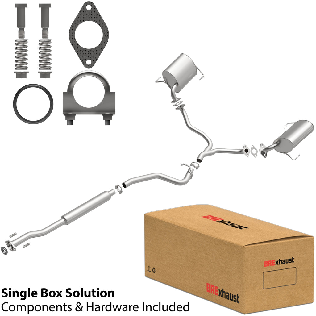 BRExhaust 2005-2007 Subaru Outback H6 3.0L Direct-Fit Replacement Exhaust System