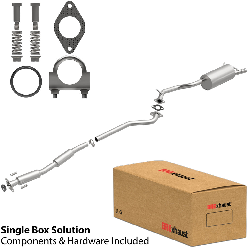 BRExhaust 2003-2003 Subaru Baja H4 2.5L Direct-Fit Replacement Exhaust System