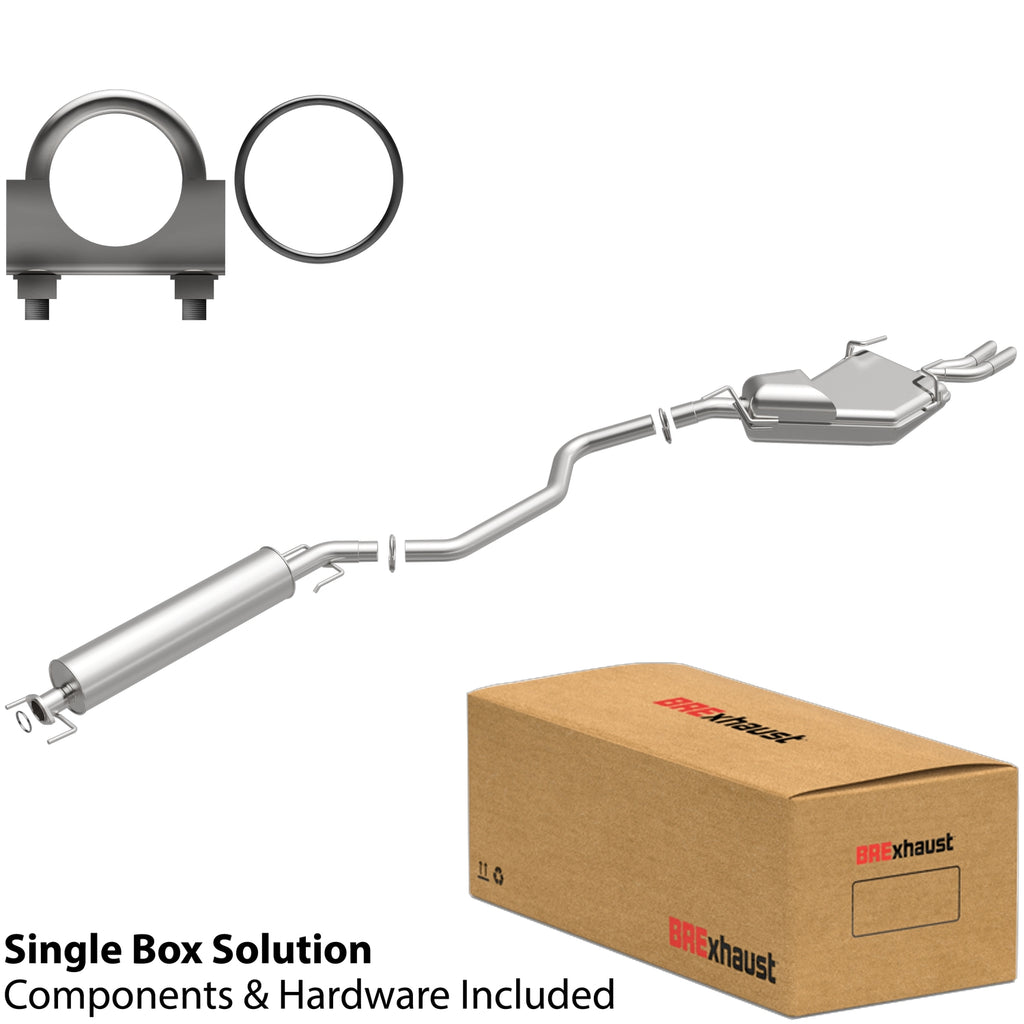 BRExhaust 1999-2003 Saab 9-5 V6 3.0L Direct-Fit Replacement Exhaust System