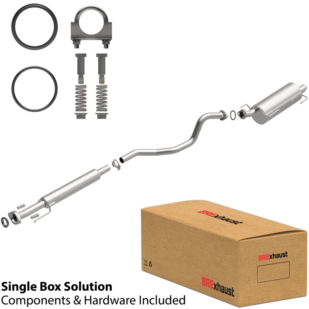 BRExhaust 2011-2017 Nissan Juke L4 1.6L Direct-Fit Replacement Exhaust System