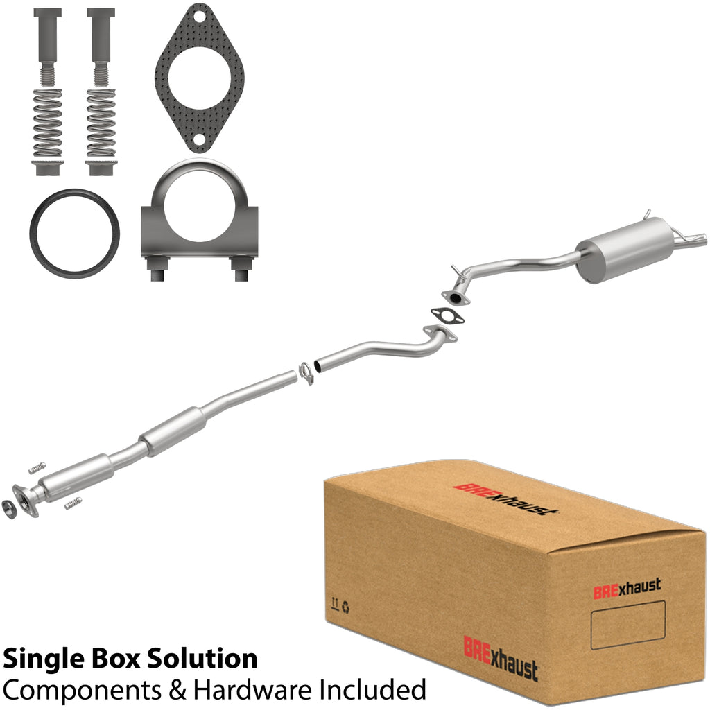 BRExhaust 2004-2006 Subaru Baja H4 2.5L Direct-Fit Replacement Exhaust System