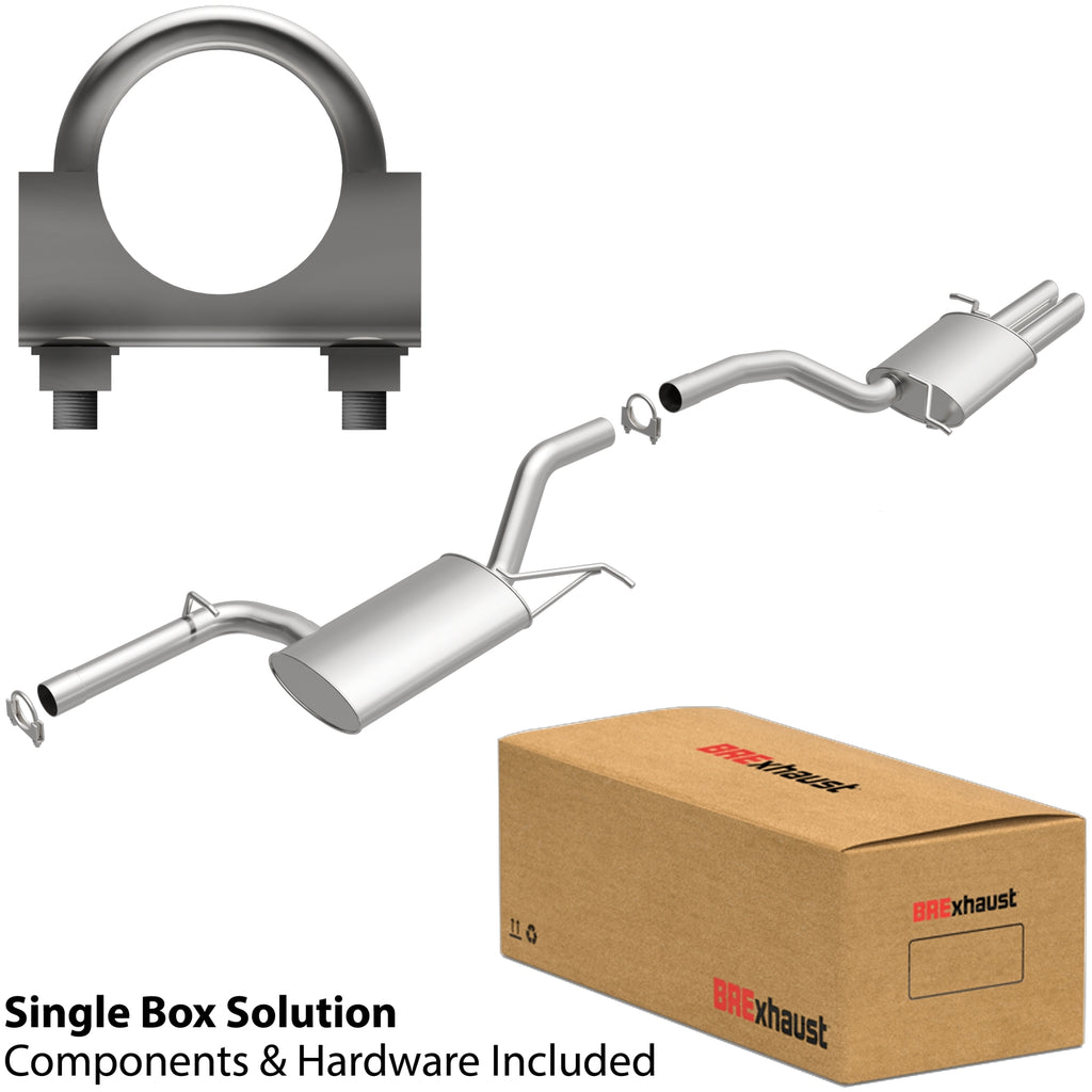 BRExhaust 2006-2013 Volkswagen Direct-Fit Replacement Exhaust System