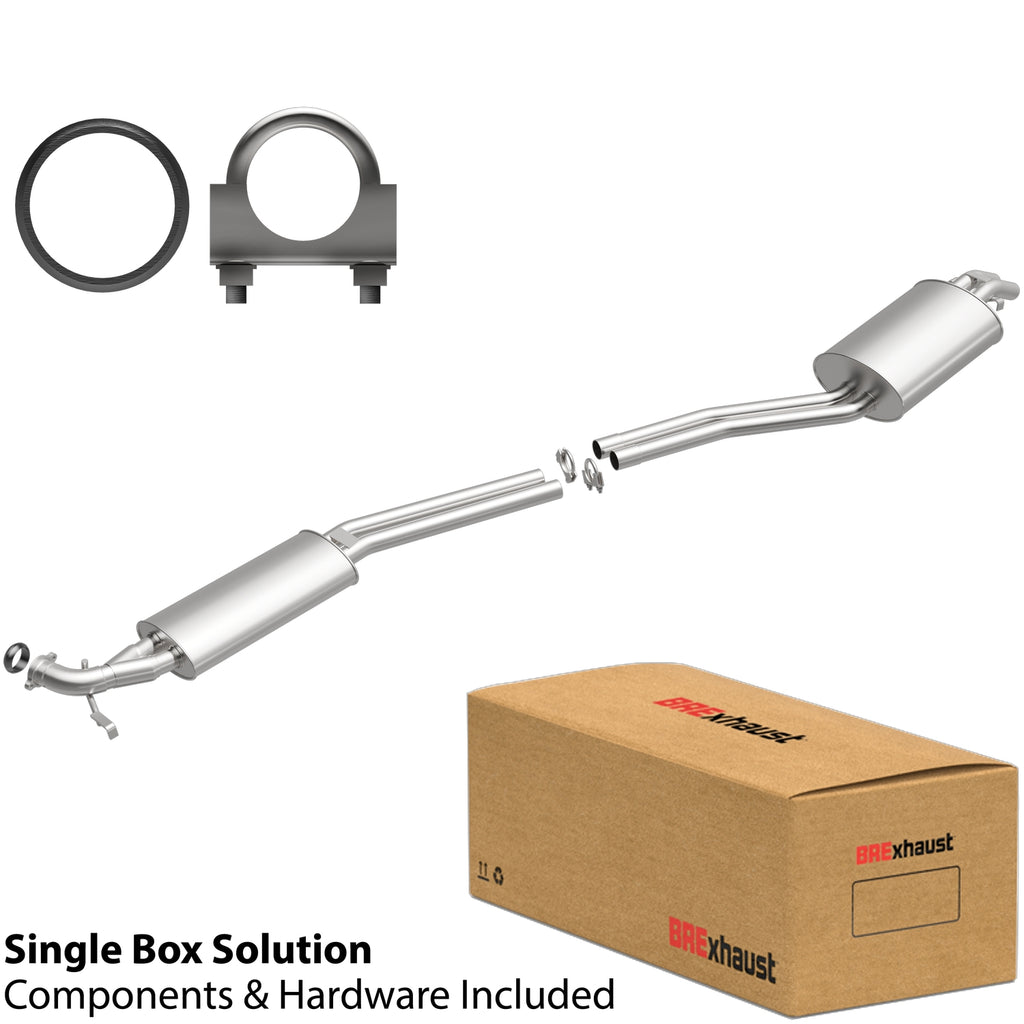 BRExhaust 1981-1985 Mercedes-Benz 380SL V8 3.8L Direct-Fit Replacement Exhaust System