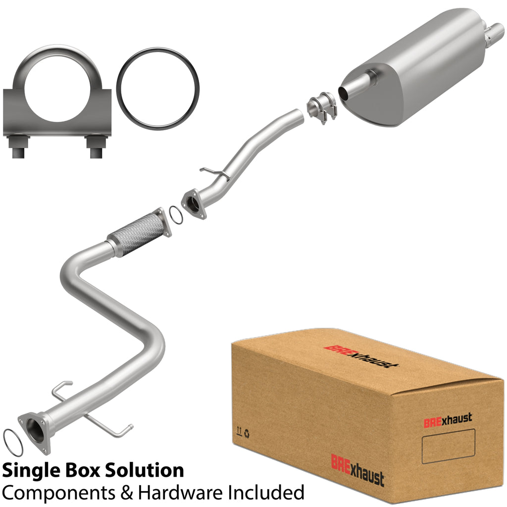 BRExhaust 1996-2004 Acura RL V6 3.5L Direct-Fit Replacement Exhaust System