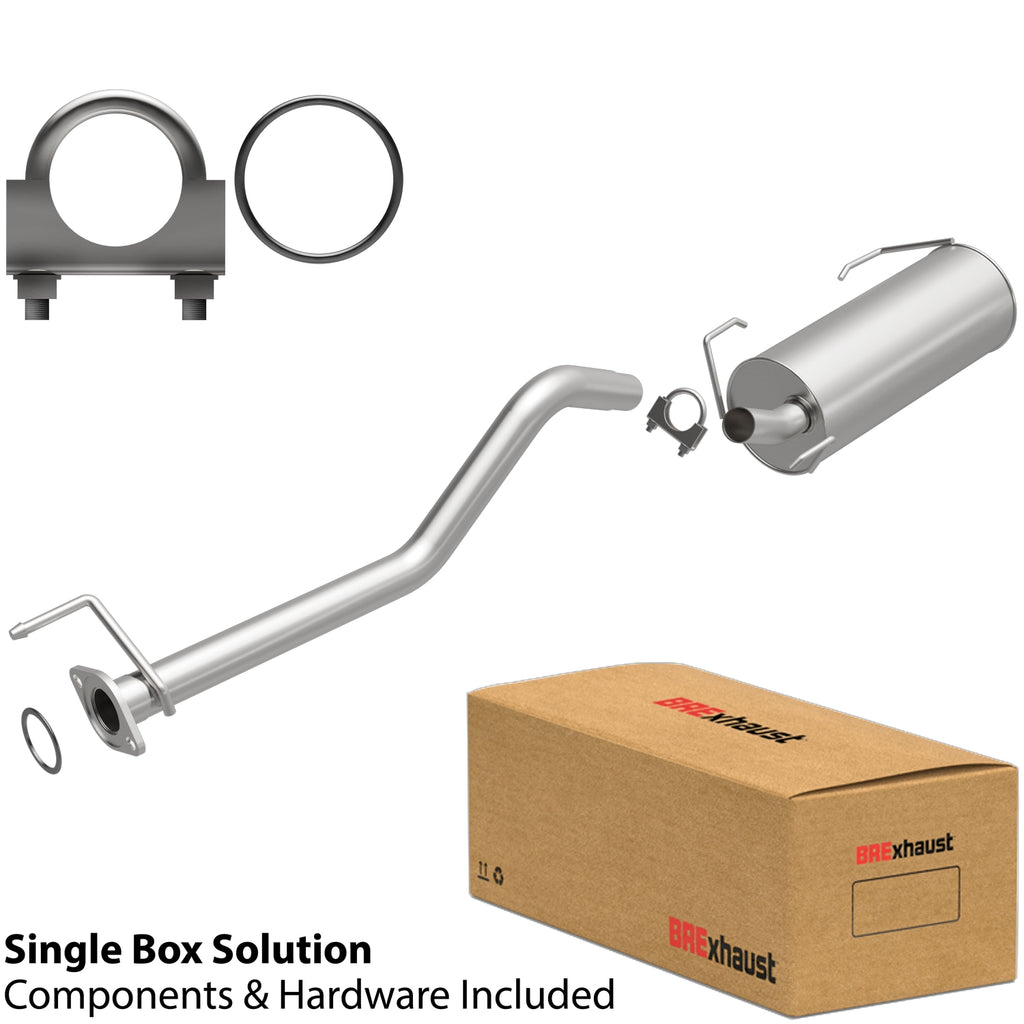 BRExhaust 1991-1995 Toyota Previa L4 2.4L Direct-Fit Replacement Exhaust System