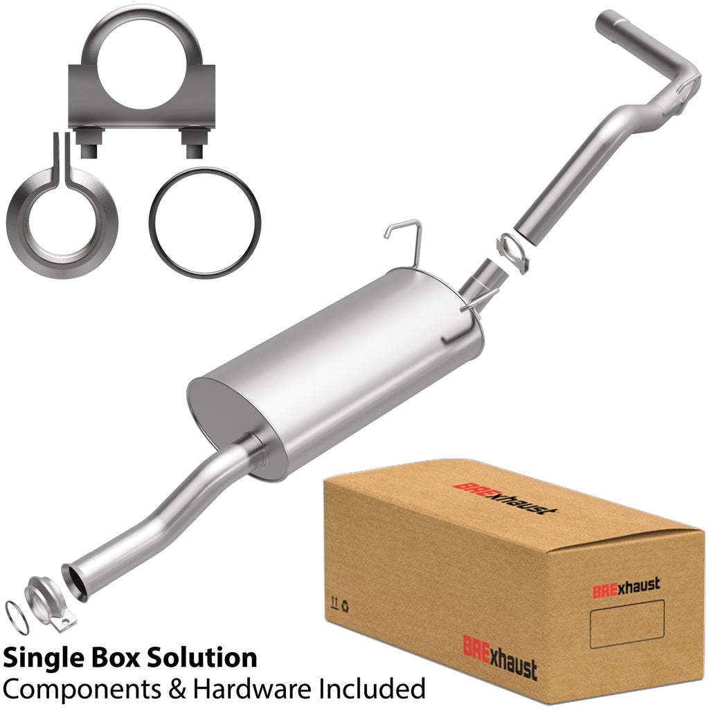 BRExhaust 2005-2006 Toyota Tundra V6 4.0L Direct-Fit Replacement Exhaust System