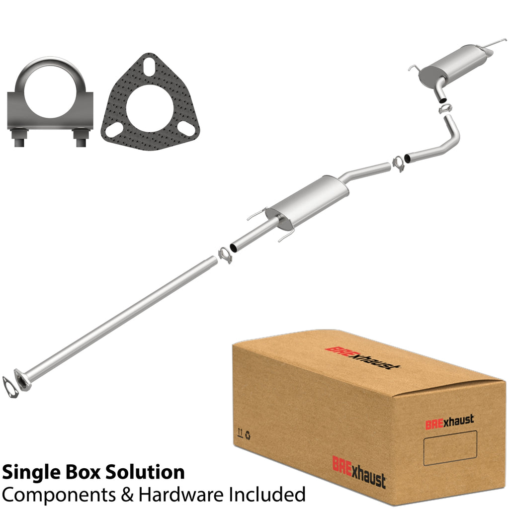 BRExhaust 2006-2008 Honda Ridgeline V6 3.5L Direct-Fit Replacement Exhaust System