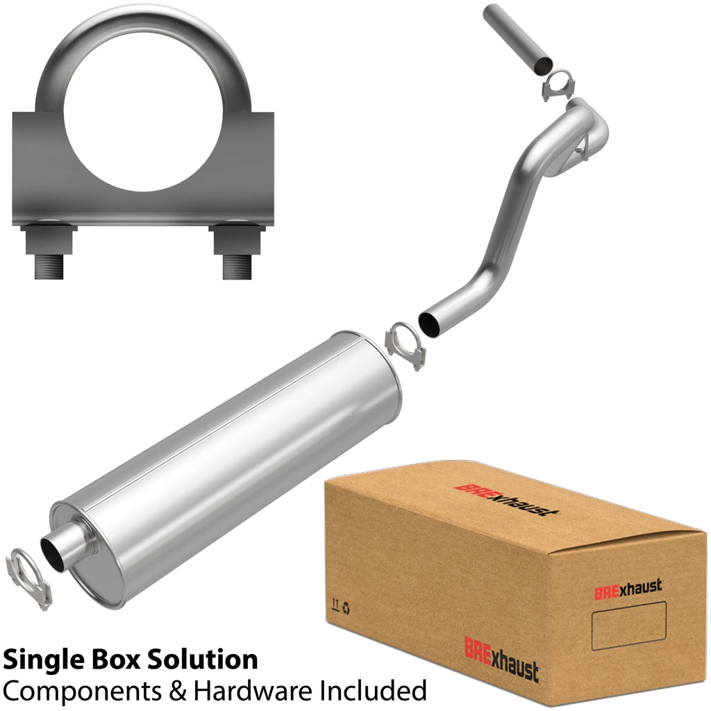 BRExhaust 1983-1996 Ford Bronco Direct-Fit Replacement Exhaust System