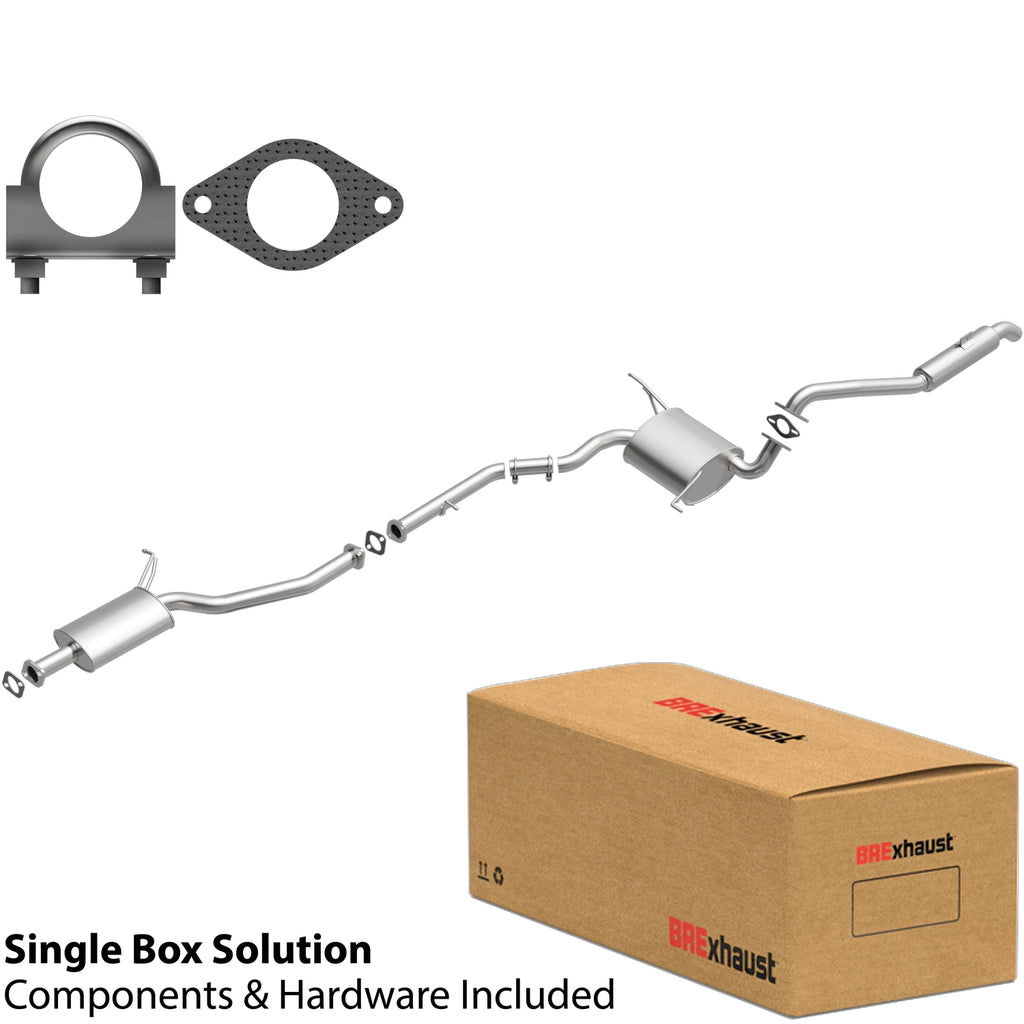 BRExhaust 2002-2005 Kia Sedona V6 3.5L Direct-Fit Replacement Exhaust System