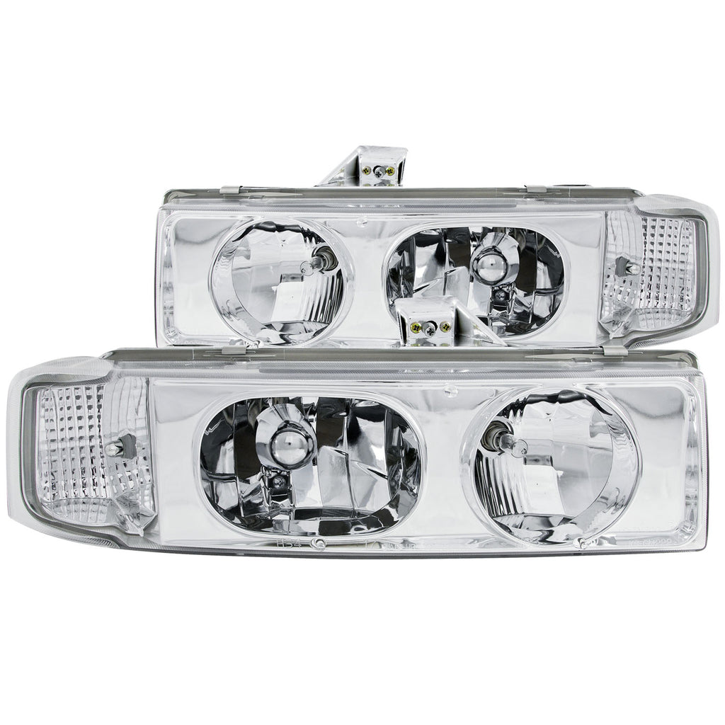 ANZO USA Crystal Headlight Set