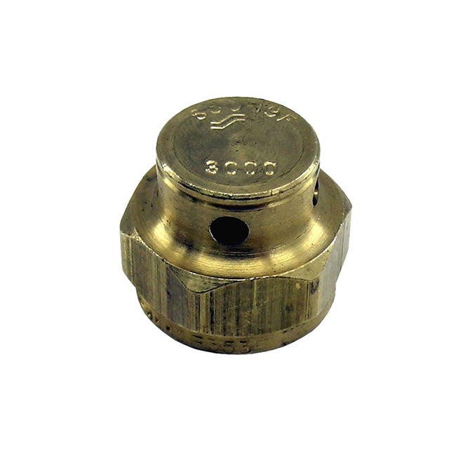 Nitrous Express SAFETY BLOW-OFF CAP (3000 PSI) FITS OLD STYLE BRASS VALVES WITH MALE THREADS