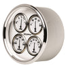 5 in. QUAD GAUGE 100 PSI/100-250 Fahrenheit/8-18V/0-90 O OLD-TYME WHITE II