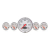 5 PC. GAUGE KIT 3-3/8 in. & 2-1/16 in.  ELEC. SPEEDOMETER ARCTIC WHITE