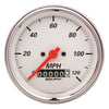 3-3/8 in. SPEEDOMETER 0-120 MPH ARCTIC WHITE