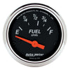 2-1/16 in. FUEL LEVEL 73-10 O DESIGNER BLACK