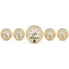 5 PC. GAUGE KIT 3-1/8 in. & 2-1/16 in.  ELEC. SPEEDOMETER GOLDEN OLDIES