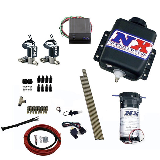 Nitrous Express Direct Port Water Methanol 8 Cylinder Stage 2 w/ Hardlines