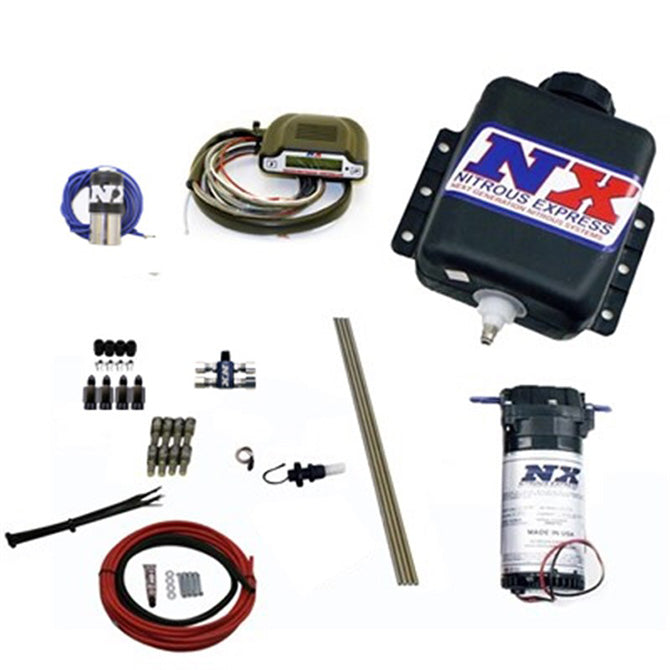 Nitrous Express Direct Port Water Methanol 4 Cylinder Stage 3 w/ Hardlines