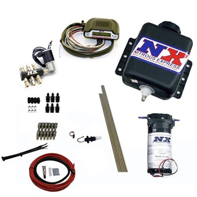 Nitrous Express Direct Port Water Methanol 6 Cylinder Stage 3 w/ Hardlines