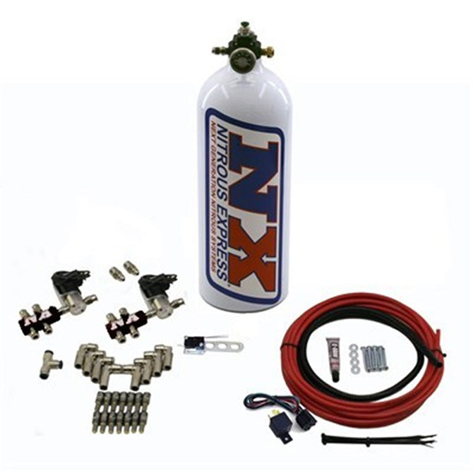 Nitrous Express PUMPLESS DIRECT PORT WATER METHANOL 8 CYLINDER