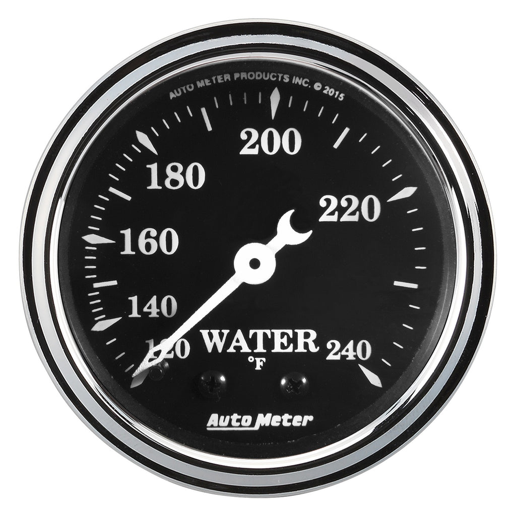 2-1/16 in. WATER TEMP 120-240 Fahrenheit MECH OLD TYME BLACK