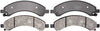 PGD989M Professional Grade Semi-Metallic Disc Brake Pad Set