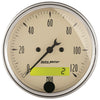 3-1/8 in. SPEEDOMETER 0-120 MPH ANTIQUE BEIGE